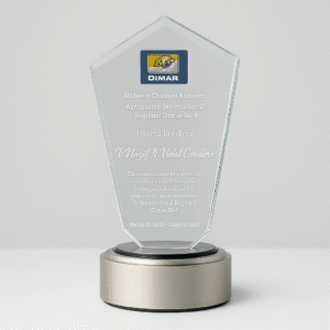 placa acrilica dimar