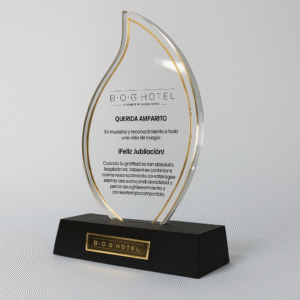 placa acrilica visos