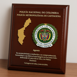 placa policia
